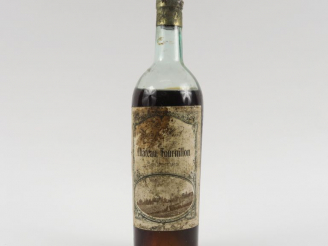 Vente aux enchères 1 VIEILLE BOUTEILLE CHÂTEAU TOURNILLON SAUTERNES - VIDANGE/EA