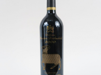 Vente aux enchères 1 BOUTEILLE CHÂTEAU MOUTON ROTHSCHILD 1er GCC PAUILLAC - 2000