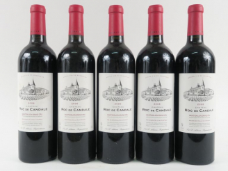 Vente aux enchères 6 BOUTEILLES CHÂTEAU ROC DE CANDALE GC ST EMILION - 2006