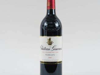 Vente aux enchères 1 BOUTEILLE CHÂTEAU GISCOURS GCC MARGAUX - 2007