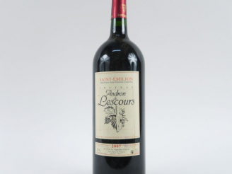 Vente aux enchères 1 MAGNUM CHÂTEAU ANDRON DE LESCOURS ST EMILION - 2007