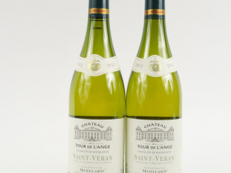 Vente aux enchères 2 BOUTEILLES SAINT VÉRAN CHÂTEAU DE LA TOUR DE L'ANGE MOILLARD - 2012