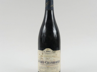 Vente aux enchères 1 BOUTEILLE GEVREY CHAMBERTIN DOMAINE MAZILLY PÈRE   FILS - 2005