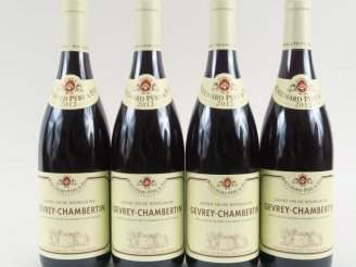 Vente aux enchères 4 BOUTEILLES GEVREY CHAMBERTIN BOUCHARD PÈRE   FILS - 2012