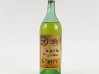 Vente aux enchères 1 BOUTEILLE ANISETTE SUPERFINE 'LA FAUVETTE' 42°
