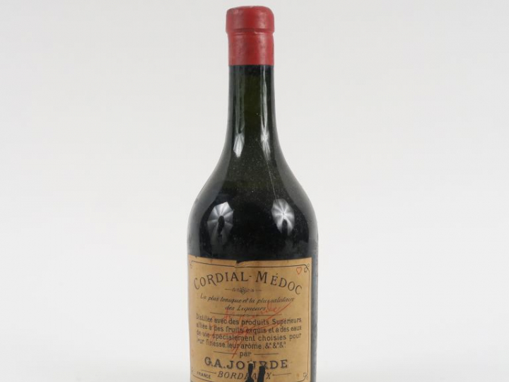 1 DEMIE BOUTEILLE CORDIAL MÉDOC G.A. JOURDE