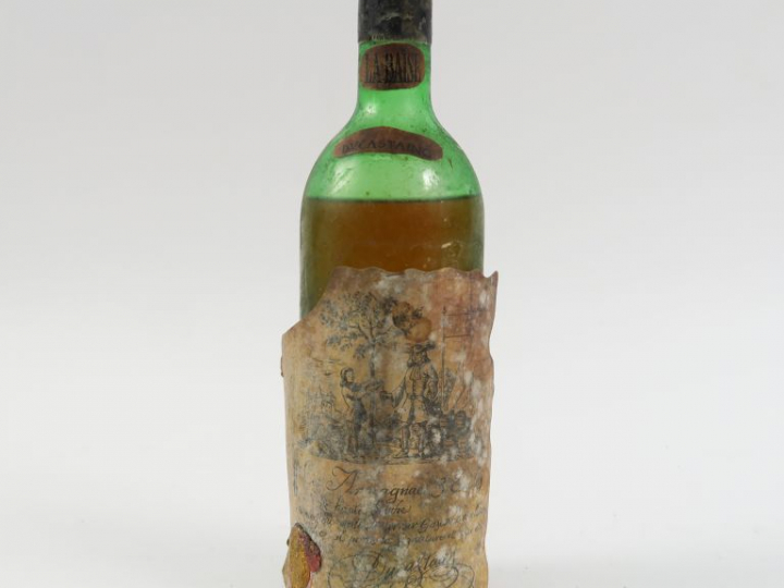 1 VIEILLE BOUTEILLE ARMAGNAC CASTAING - BEP