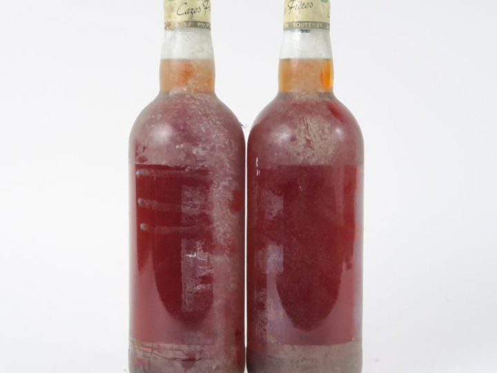 2 BOUTEILLES MUSCAT DE RIVESALTES VIEUX CAZES FRÈRES - SE