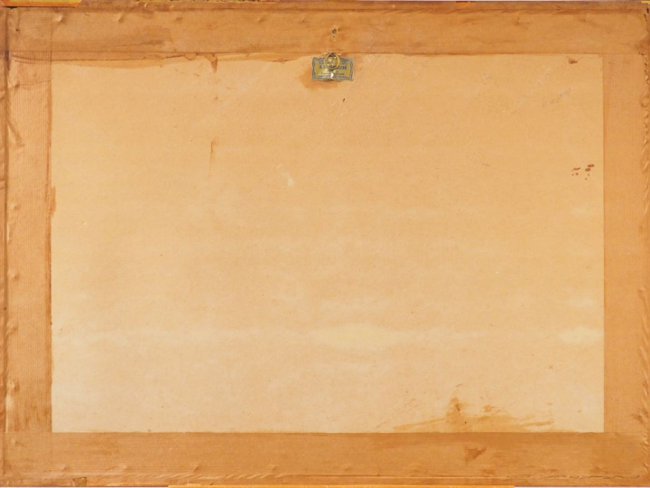 Ecole française XIXème "projet de décoration pour le plafond du théatr