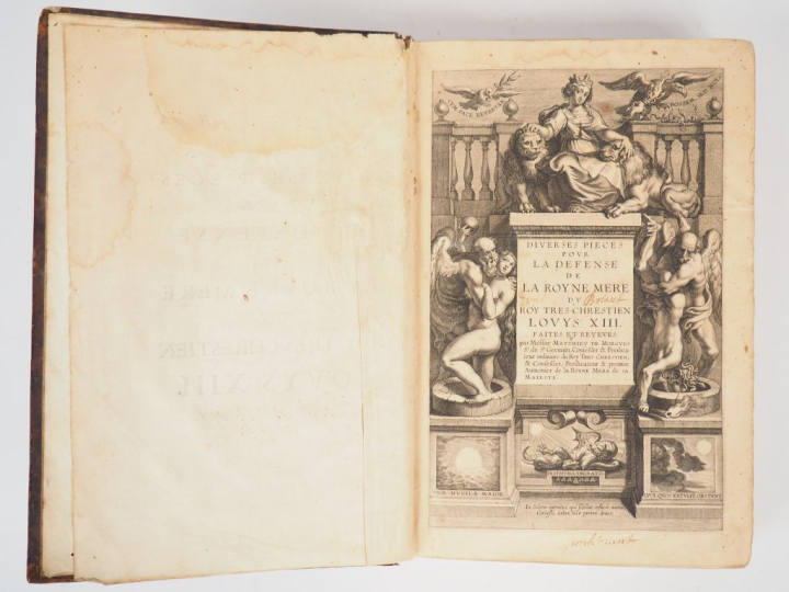 MATHIEU DE MORGUES, Seigneur de Saint Germain. Diverses pièces pour la