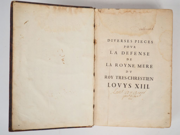 MATHIEU DE MORGUES, Seigneur de Saint Germain. Diverses pièces pour la