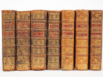 Vente aux enchères PLUCHE, abbé. Le Spectacle de la Nature ou Entretiens sur les particul