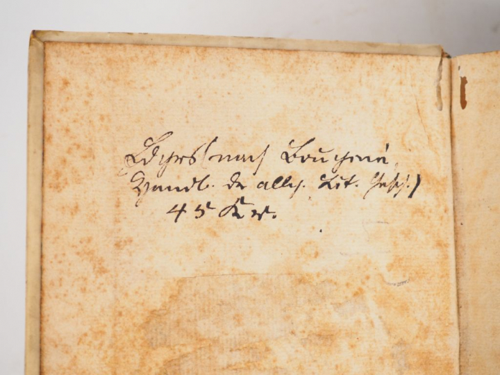 REIMMANN (Jac. Fréd.). Ilias post Homerum, hoc est incunabula omnium s