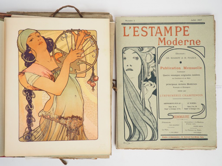 L'ESTAMPE MODERNE. Directeurs : Ch. Masson et H. Piazza. Collection co
