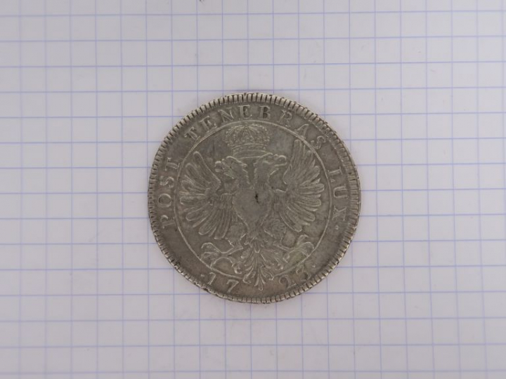 Suisse, Genève, 1 thaler ou écu, 1725. B.