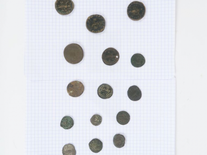 Lot de 15 monnaies romaines dont sesterces d’Alexandre Sévère (222-235