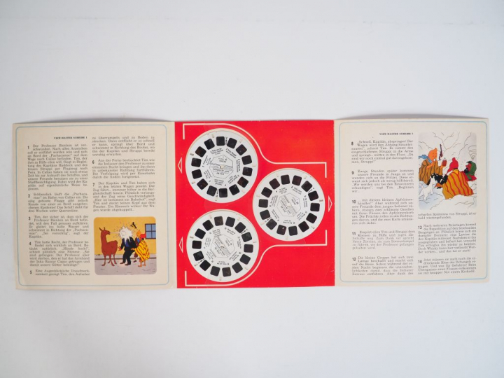 Tintin-Anciens view Master le temple du soleil- 3 disquettes - 21 vues