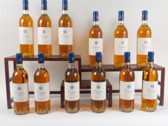 Vente aux enchères 12 BOUTEILLES OSIRIS DU CHÂTEAU LA TOUR BLANCHE BORDEAUX - 1992 - CBO 