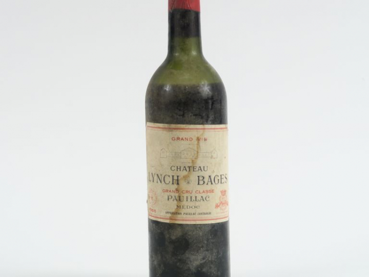1 BOUTEILLE CHÂTEAU LYNCH BAGES GCC PAUILLAC - 1955 - BEP
