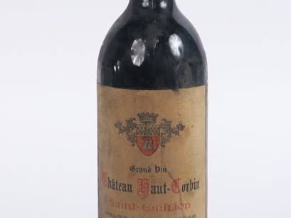 1 BOUTEILLE CHÂTEAU HAUT CORBIN ST EMILION - 1955