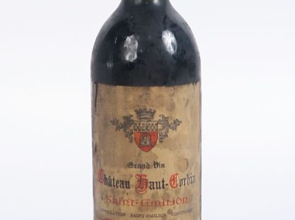 1 BOUTEILLE CHÂTEAU HAUT CORBIN ST EMILION - 1955 - BG 