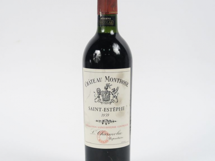 1 BOUTEILLE CHÂTEAU MONTROSE ST ESTEPHE - 1959 - BG+