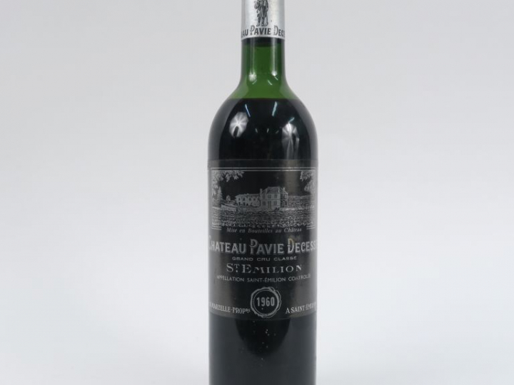 1 BOUTEILLE CHÂTEAU PAVIE DECESSE GCC ST EMILION - 1960 - MEP