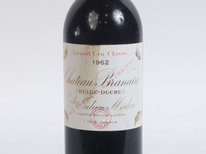 1 BOUTEILLE CHÂTEAU BRANAIRE DUCRU GCC ST JULIEN - 1962 - BG