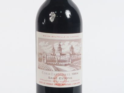 1 BOUTEILLE CHÂTEAU COS D'ESTOURNEL GCC ST ESTEPHE - 1964 - LB