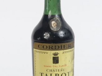 Vente aux enchères 1 BOUTEILLE CHÂTEAU TALBOT GCC ST JULIEN - 1968 - 4,5 CM