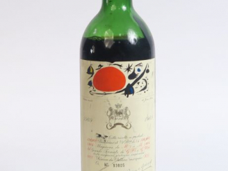 Vente aux enchères 1 BOUTEILLE CHÂTEAU MOUTON ROTHSCHILD 1er GCC PAUILLAC  - 1969 - BEP 