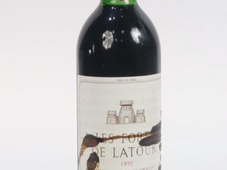 Vente aux enchères 1 BOUTEILLE LES FORTS DE LATOUR PAUILLAC - 1970 - BG/ET
