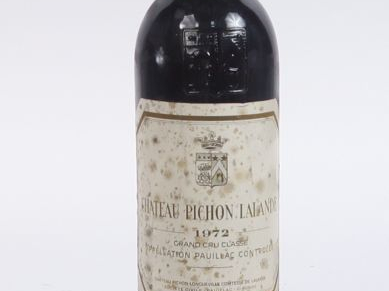 1 BOUTEILLE CHÂTEAU PICHON LALANDE GCC PAUILLAC - 1972 - HEP