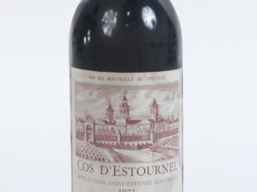 1 BOUTEILLE CHÂTEAU COS D'ESTOURNEL GCC ST ESTEPHE - 1972 - LB 