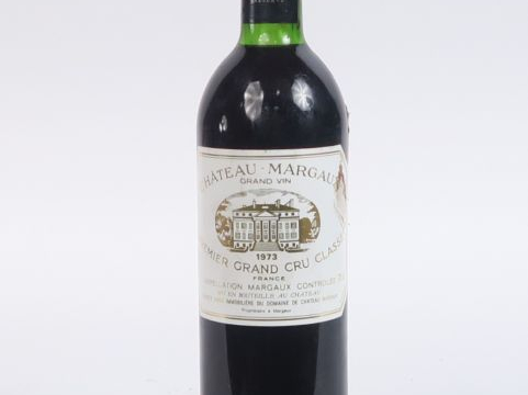 1 BOUTEILLE CHÂTEAU MARGAUX 1er GCC GRAVES - 1973 - BG