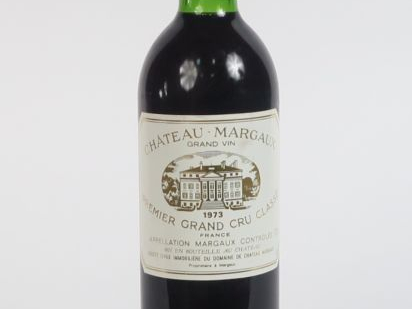 1 BOUTEILLE CHÂTEAU MARGAUX 1er GCC GRAVES - 1973 - BG