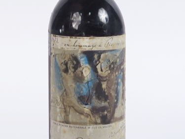 1 BOUTEILLE CHÂTEAU MOUTON ROTHSCHILD 1er GCC PAUILLAC - 1973 - LB/ET
