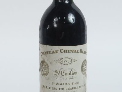 1 BOUTEILLE CHÂTEAU CHEVAL BLANC 1er GCC ST EMILION - 1973