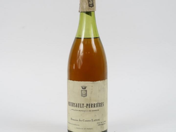 1 BOUTEILLE MEURSAULT PERRIERES DOMAINE DES COMTES LAFON - 197? - 5 CM
