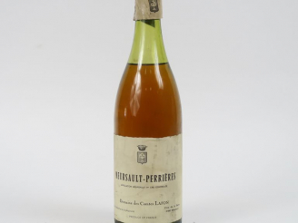 Vente aux enchères 1 BOUTEILLE MEURSAULT PERRIERES DOMAINE DES COMTES LAFON - 197? - 5 CM