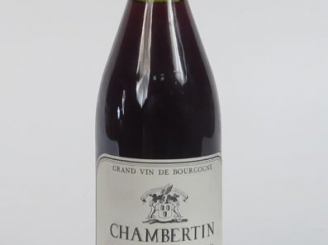 Vente aux enchères 1 BOUTEILLE CHAMBERTIN RESERVE NICOLAS - 1974 - 2,5 CM