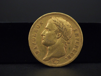 Vente aux enchères 1 pièce en or 40 Francs - 1811 A Poids : 12,90 g