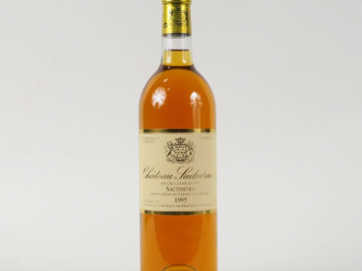 Vente aux enchères 1 BOUTEILLE CHÂTEAU SUDUIRAUT 1er CC SAUTERNES - 1995