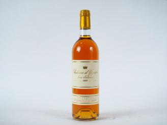 Vente aux enchères 1 BOUTEILLE CHÂTEAU D'YQUEM 1er CCS SAUTERNES - 1995 - BG