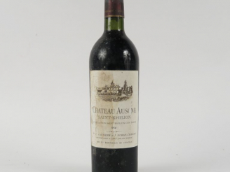 Vente aux enchères 1 BOUTEILLE CHÂTEAU AUSONE ST EMILION - 1950 - BG+/ETLT/CAPS NEUTRE/BO