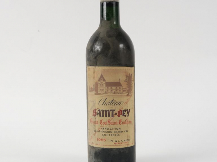 1 BOUTEILLE CHÂTEAU SAINT PEY GC ST EMILION - 1955 - LB
