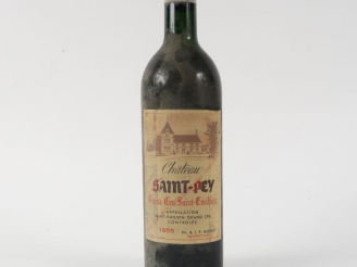 Vente aux enchères 1 BOUTEILLE CHÂTEAU SAINT PEY GC ST EMILION - 1955 - LB