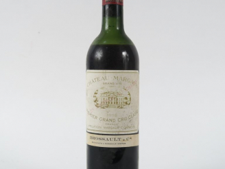 Vente aux enchères 1 BOUTEILLE CHÂTEAU MARGAUX 1er GCC MARGAUX - 1958 - MEP-BEP