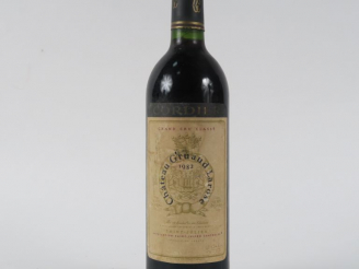 Vente aux enchères 1 BOUTEILLE CHÂTEAU GRUAUD LAROSE GCC ST JULIEN - 1982