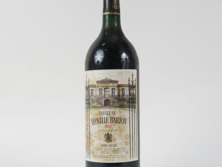 1 MAGNUM CHÂTEAU LEOVILLE BARTON GCC ST JULIEN - 1985 - ELT